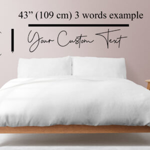 UBAWORDS - Romantic Personalized Wood Words - DIY Home Decor Wall - Custom wood words - Custom word signs, Wall Quotes - Custom Name Sign - Image 3
