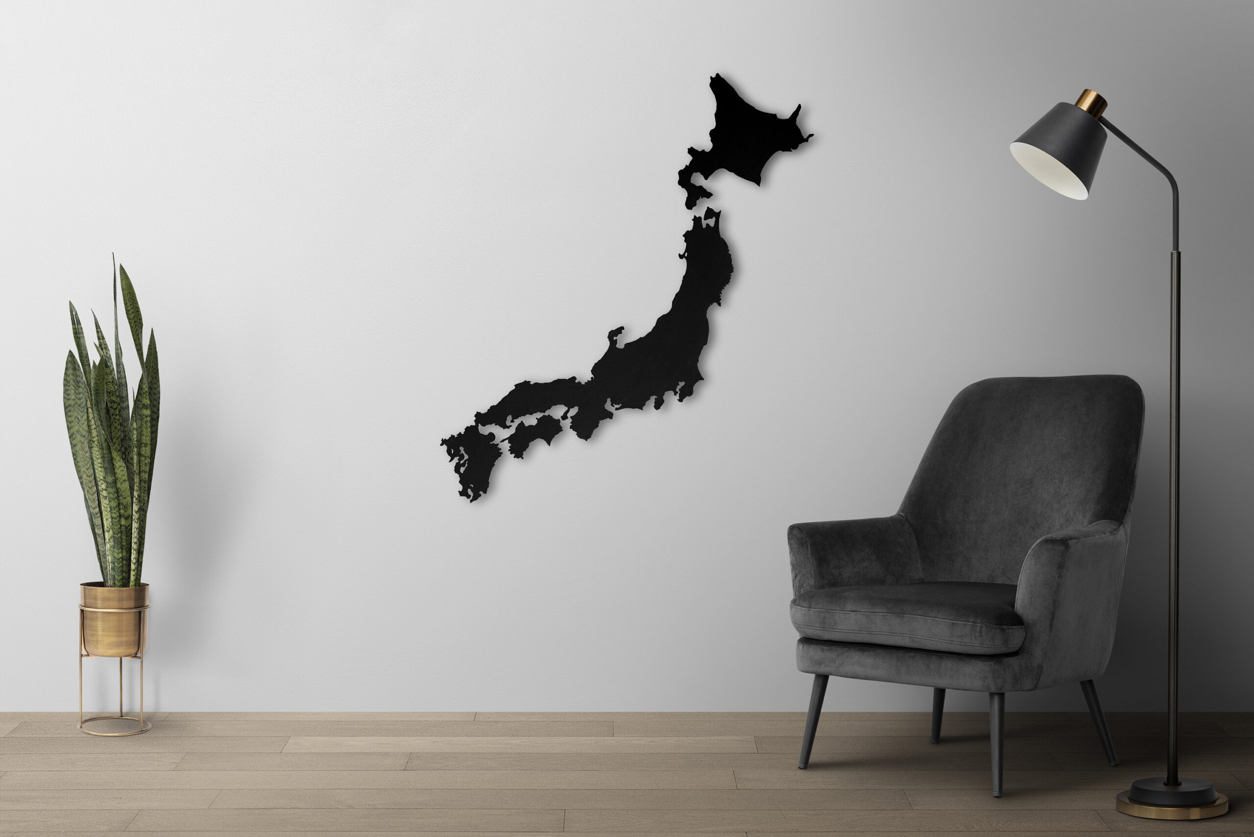 UBAMAP JAPAN - Wood Sticker Map - Image 2