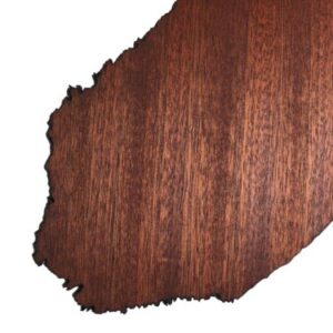 REAL WOOD FINLANDIA Map Mahogany 4mm., Wall Art, Apartment Decor, Map Board - Image 2