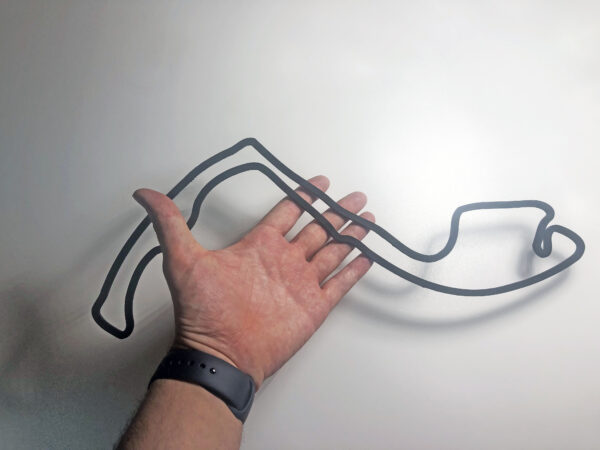 Monaco Grand Prix Wooden Map - UbaRace - Image 2