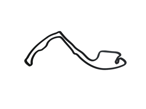 Monaco Grand Prix Wooden Map - UbaRace - Image 1